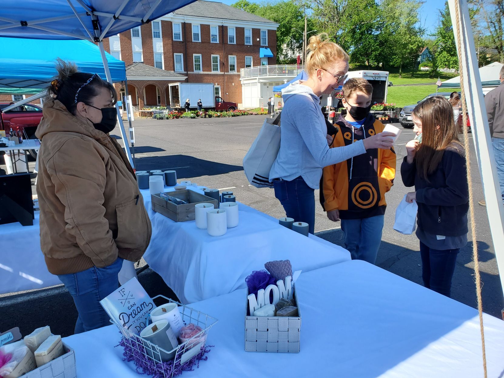 Farmers Market Culpeper 1st day 2021